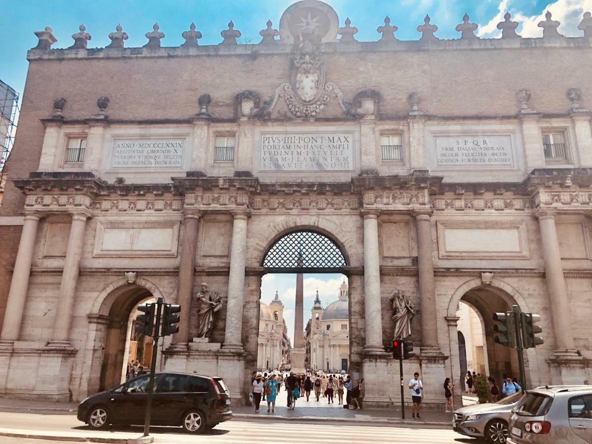 Ferienwohnung Bellavista Piazza Del Popolo Rom Exterior foto